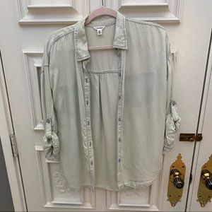 Calvin Klein - Chambray Button Down Shirt - Size S